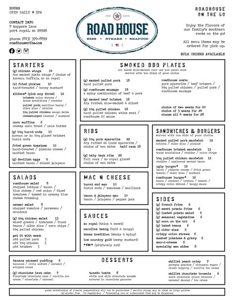 jake's roadhouse|jake's roadhouse menu.